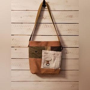 Upcycled handmade bag